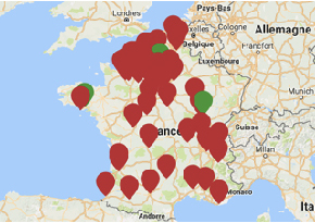 Carte recherche Formation electricité