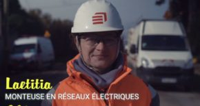 Laetitia monteur de réseaux électriques