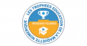 trophées education de la maquette numerique Reseaux fluides SERCE 2022